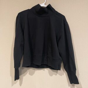 Abercrombie & Fitch Black Soft Sweatshirt
